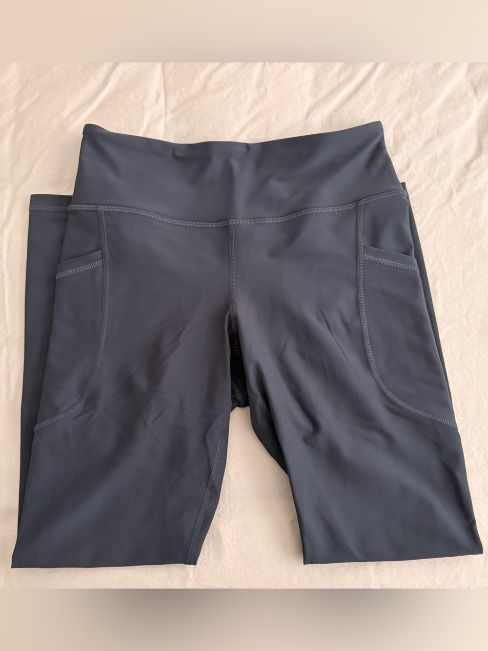 Old Navy High Rise Powersoft 7/8 Leggings — Dusk Blue